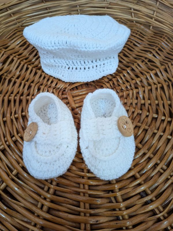 Crochet Cap & Booties